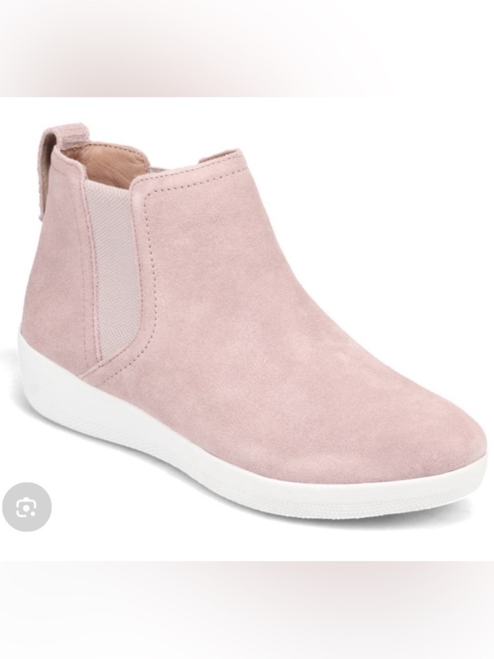 Fitflop Women’s Light Pink Slip-On Ankle Booties size 9